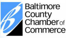 Image of Baltimore County Chamber of Commerce's logo on Nemphos Braue's website