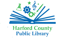Image of Harford County Public Library's logo on Nemphos Braue's website