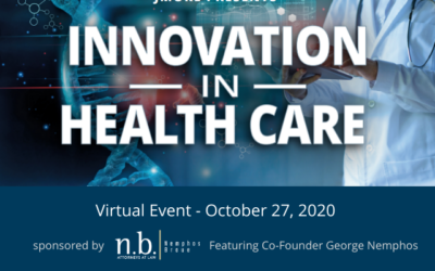 George Nemphos to Moderate Jmore’s Innovation in Health Care – October 27, 2020