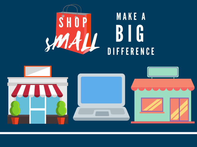 Advertisement for small businesses on Nemphos Braue's website