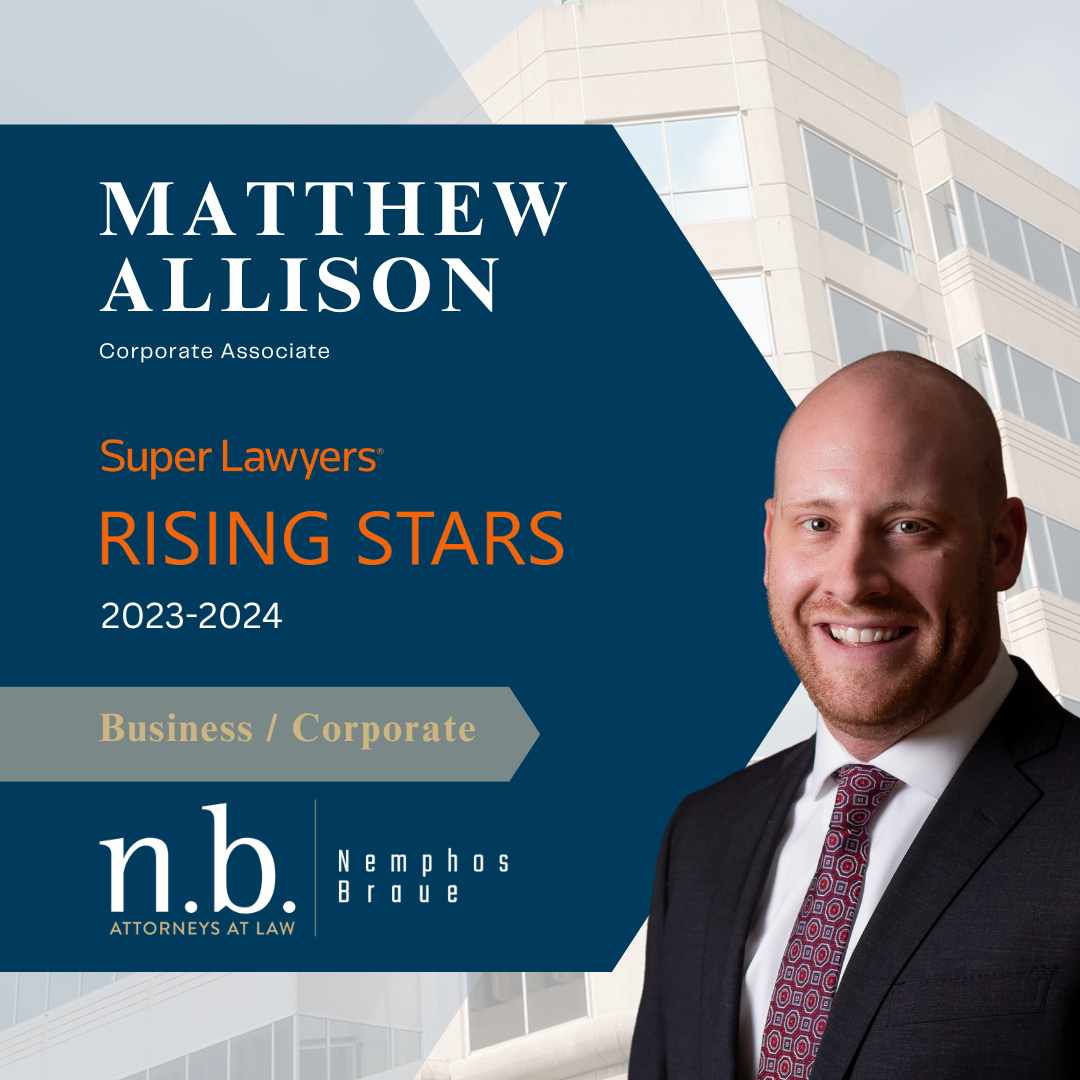 Super Lawyers Rising Star Matthew Allison