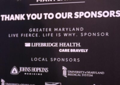 Image of NB on poster at Maryland Heart Ball